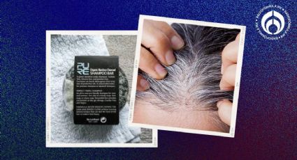 El jabón para cubrir las canas sin tinte: regresará tu cabello a su color natural sin dañarlo