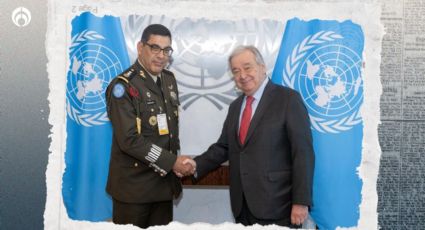 General Ramón Guardado se reúne con jefe de la ONU; asume misión internacional