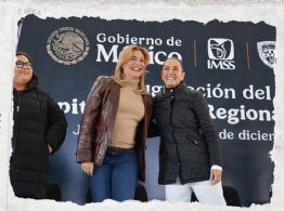 Claudia Sheinbaum y Maru Campos acuerdan consolidar el transporte público de Juárez