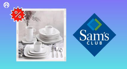 Sam's Club remata en menos de 600 pesos esta vajilla de porcelana con 20 piezas y te llega en un día