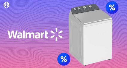 Walmart remata lavadora de 22kg con Xpert System que cuida la ropa, por menos de 9 mil pesos