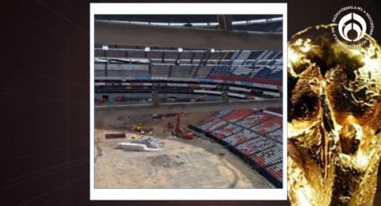 Así va la remodelación del Estadio Azteca: ya no tiene butacas que formaban el escudo del América