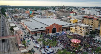 Refuerzan higiene en Tampico: desinfecta central de autobuses y mercado municipal