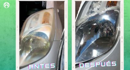 El truco sencillo para quitar lo amarillo a los faros del coche y evitar que se vuelvan a manchar