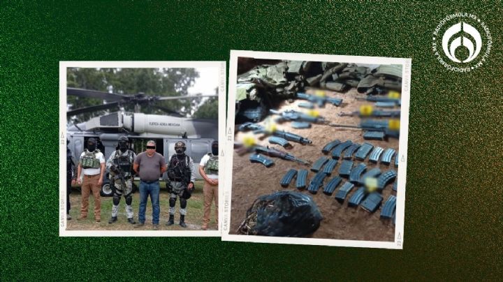 Frenan al crimen en Chiapas, Sinaloa y Edomex: hay detenciones y confiscan armas y droga