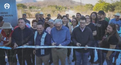 Inaugura gobernador Rocha carretera en Mocorito