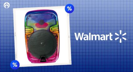 Que truene la bocina: Walmart remata bafle Audiobahn con luces y batería de 4 horas