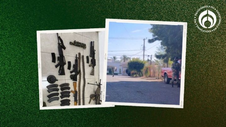 Harfuch en Culiacán: caen 4 sujetos y aseguran armas y vehículos en fuerte operativo