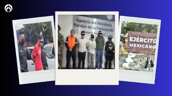 Desarticulan bandas criminales en CDMX, Edomex y Sinaloa; aseguran armas y droga