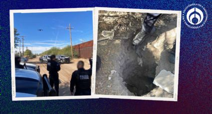 Descubren con drones narcotunel en San Luis Río Colorado, Sonora