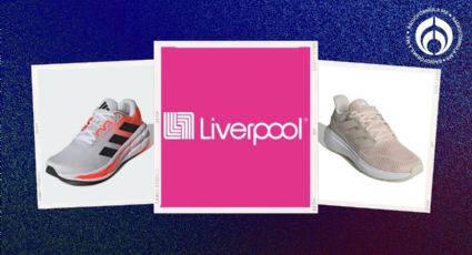 Liverpool hace rebaja especial a estos tenis Adidas para correr o entrenar