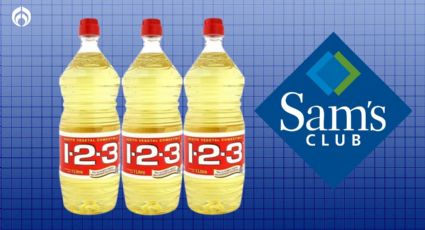 Sam’s Club remata el paquete de Aceite 123, de mayor resistencia a la rancidez según Profeco