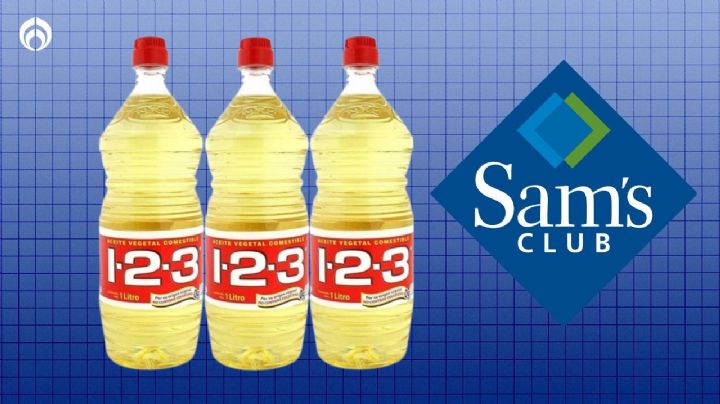 Sam’s Club remata el paquete de Aceite 123, de mayor resistencia a la rancidez según Profeco