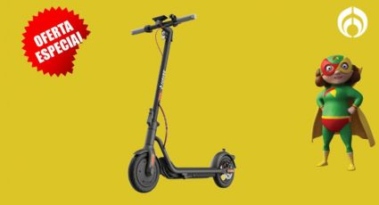 Este es el scooter para adulto más barato que vende Bodega Aurrera, alcanza 25 km/h y tiene envío GRATIS