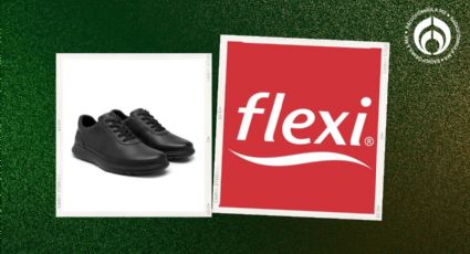 Flexi: los zapatos de piel en remate con suela extra ligera para quienes pasan muchas horas de pie