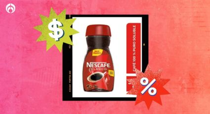 Bodega Aurrera tiene baratísimo el maxi frasco de Nescafé Clásico que rinde hasta 150 tazas; es 100% puro