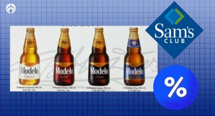 Sam’s Club tiene ‘regalado’ el paquete Premium de 24 cervezas Modelo para celebrar en Año Nuevo