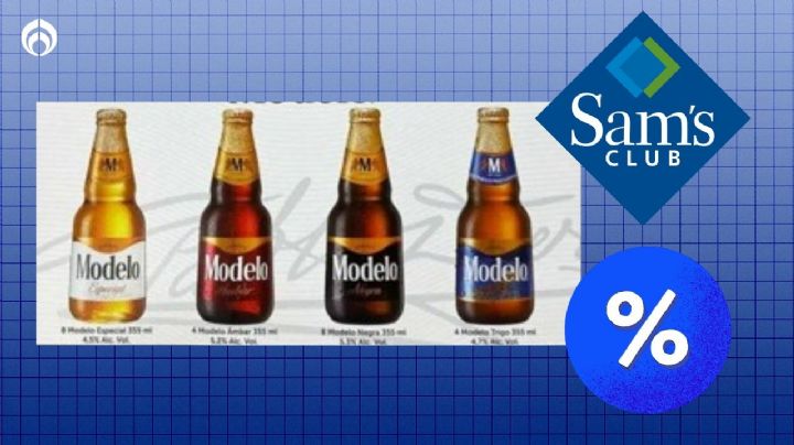 Sam’s Club tiene ‘regalado’ el paquete Premium de 24 cervezas Modelo para celebrar en Año Nuevo