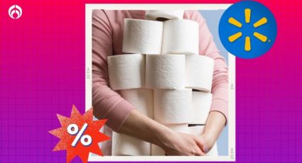 Walmart rebaja paquete de 30 piezas de papel de baño premium; suave, con resistentes hojas dobles