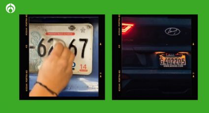 La forma correcta para limpiar la placa del auto y quitarle el óxido