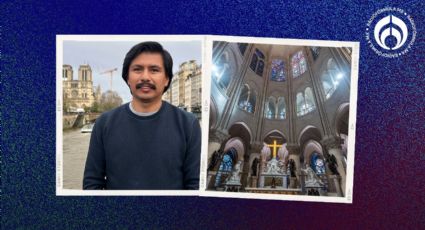 Arquitecto mexicano vio ‘arder’ a Notre-Dame… y ahora fue vital para rescatarla de sus ‘cenizas’