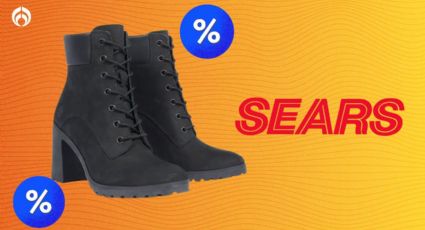 Las botas Timberland de tacón, acolchadas y muy cómodas que Sears tiene en rebaja