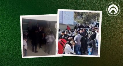 (VIDEO) Trifulca en Ecatepec: policías estatales y ministeriales se agarran a 'guamazos'