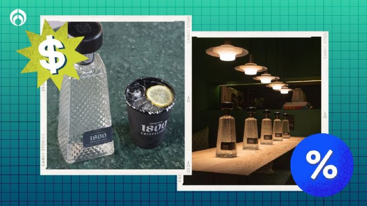 Bodega Aurrera tiene 'regalado' el tequila 1800 ultrapremium envejecido en barricas de roble francés