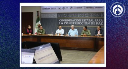 Harfuch participa en Mesa de Construcción de Paz en Sinaloa por invitación de Rocha Moya