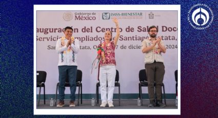 Sheinbaum inaugura centro de salud ampliado en Oaxaca; brindará más de 24 mil consultas