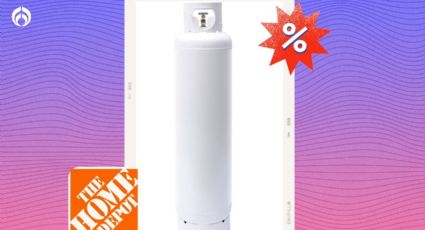 Home Depot rebaja tanque de gas Tatsa de 30 kg; certificado, de calidad e ideal para el hogar