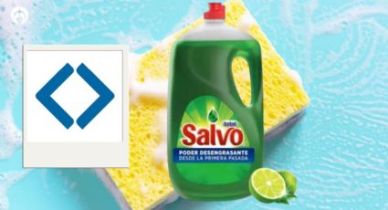 Sam's Club remata el jabón líquido Salvo de 2.6 l que elimina la grasa y remueve cochambre