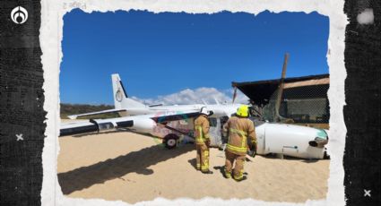 (VIDEO) Cae avioneta: deja 1 muerto en playa de Puerto Escondido