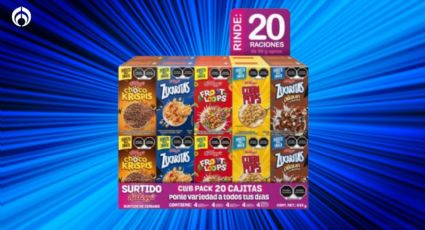 Sam’s Club remata en menos de 100 pesitos el paquete de cereal surtido de Kellogg’s