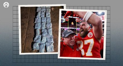 Fentanilo 'se cuela' al Super Bowl: Travis Kelce aparece en paquetes incautados por la DEA