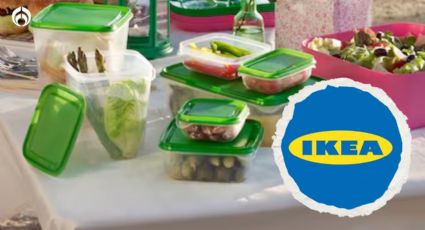 Ikea: juego de 17 tuppers ‘aguantadores’ para el lunch vale menos de 200 pesos