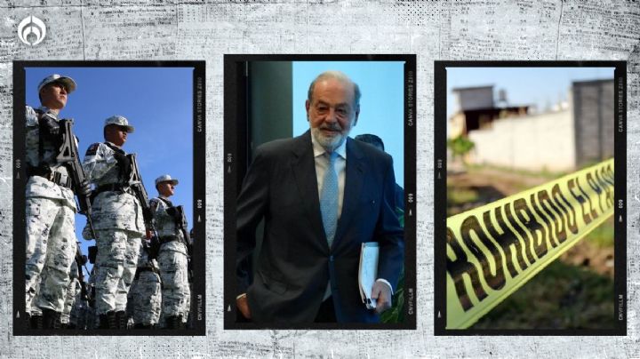 Carlos Slim deja recado: 'Militarización es excesiva e inseguridad es preocupante'