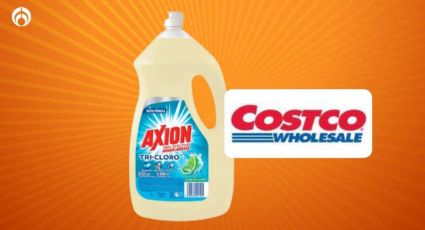 Costco aplica descuentazo al jabón lavatrastes Axion Tricloro de 2.8 L ¡rinde más y arranca grasa!