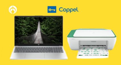 Coppel vende baratísimo este combo de laptop HP ¡más impresora de regalo!