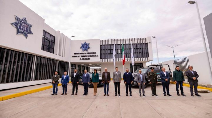 Inaugura Kuri, banco de armas y nuevo edificio de seguridad en Querétaro