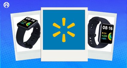 Walmart tiene este smartwatch resistente al agua y 10 días de pila por menos de 1,000 pesos