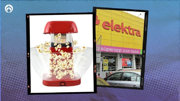 Elektra: máquina para hacer palomitas sin una gota de aceite está a precio de ganga