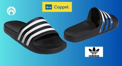 Coppel remata el precio de estas sandalias Adidas ¡corre que se agotan!