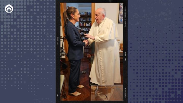 Sheinbaum se reúne con el Papa Francisco; 'me dio grandes consejos', dice (FOTOS)