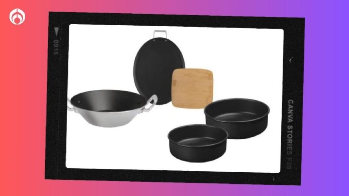 Suburbia pone en oferta, y por tiempo limitado, esta batería de cocina Vasconia de 13 piezas