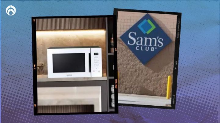 Sam´s Club hace rebajota a microondas Samsung que descongela rápido y tiene cocción al vapor