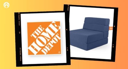 Home Depot vende "regalado" este sofá cama individual super cómodo y práctico