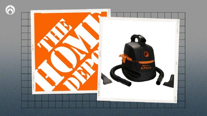 Home Depot tiene esta aspiradora portátil para seco y mojado de 2.5 galones baratísima