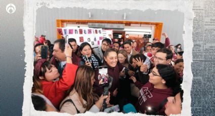 Al grito de '¡Presidenta!', Claudia Sheinbaum tiene cálido recibimiento en Monterrey