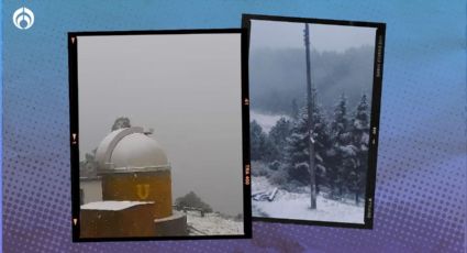 Frente Frío 35 cubre de nieve a la Marquesa, el Ajusco y más (FOTOS Y VIDEOS)